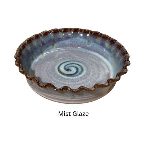 Fluted-Pie Dish-Deep-New England White – Jefferson Street Ceramics