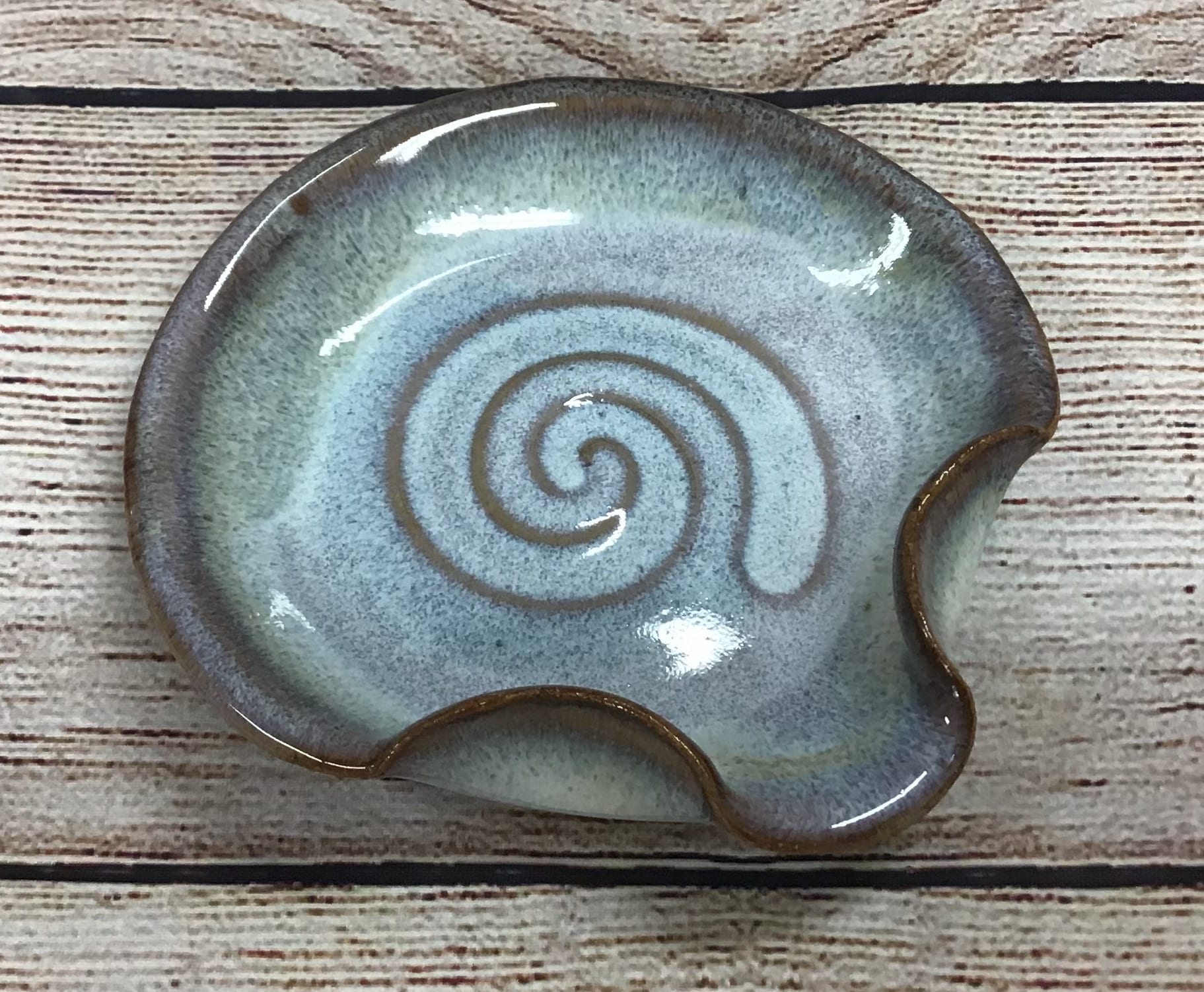 Ceramic spoon rest pottery
