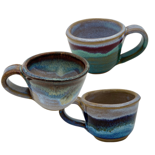 Pottery Espresso Cup – 3 Color Options