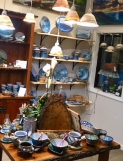 Pottery and Wood Combined by Salvaterra Pottery and Refined Rustic for New Home Decor Pieces