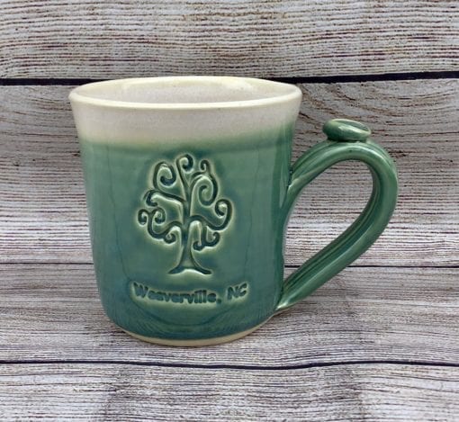 Custom Logo Personalized tree green mug