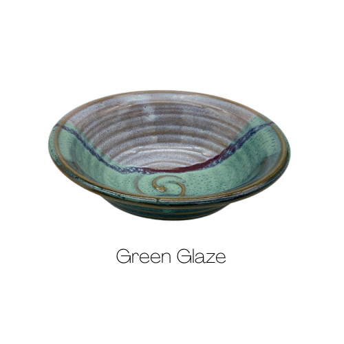 Green Cereal Bowl Salvaterra Pottery