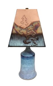 Salvaterra pottery small table lamp