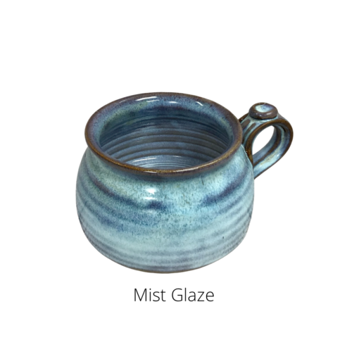 Weaverville pottery soup mug